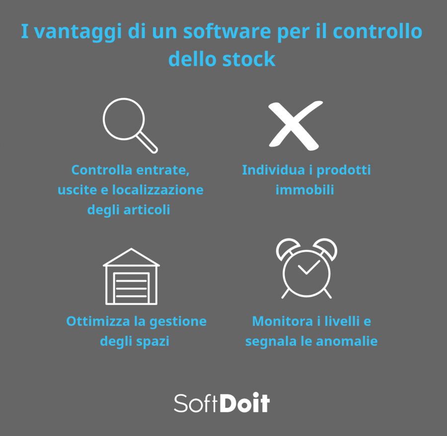 software carico scarico magazzino