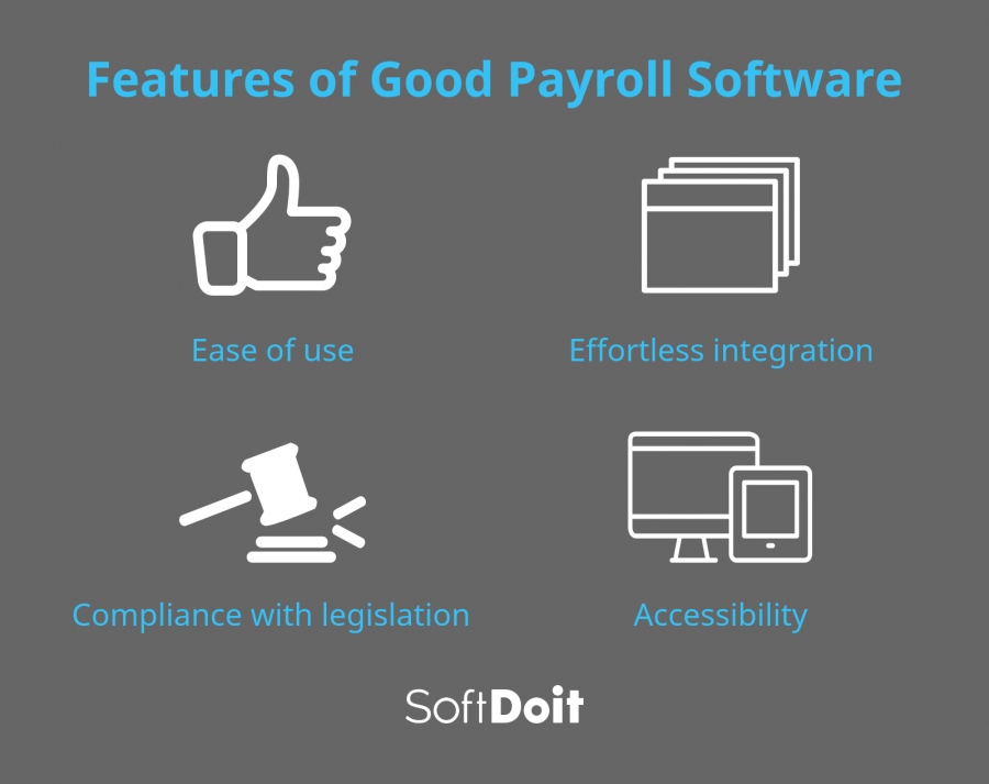 How to choose the perfect cloud-based payroll software for your company (infographic)
