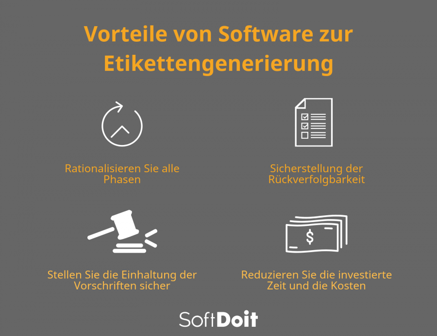 Vorteile von Software zur Etikettengenerierung