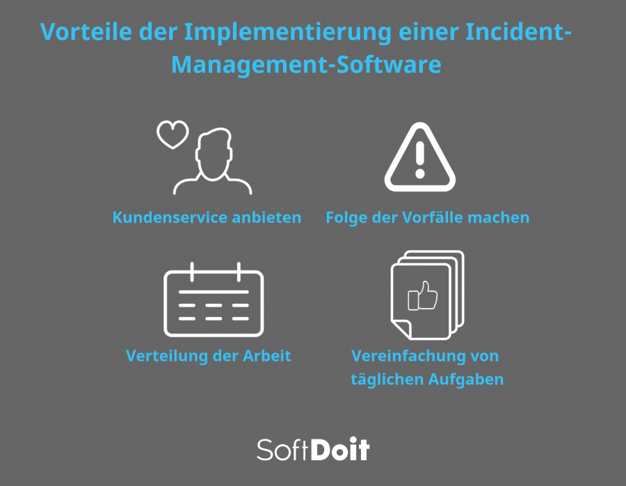 Welche Vorteile bietet die Verwendung eines Tools zur Vorfallsverwaltung?