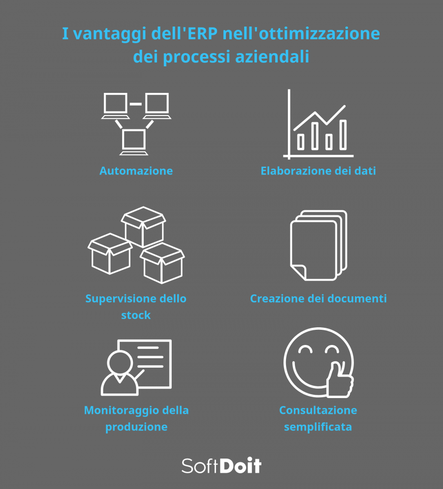Infografica + software gestione impresa